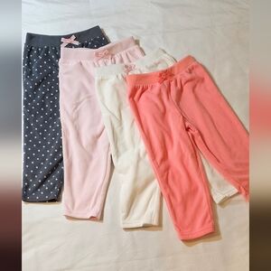 Simple Joys by Carter's Baby Girls' 4-Pack Fleece Pants
